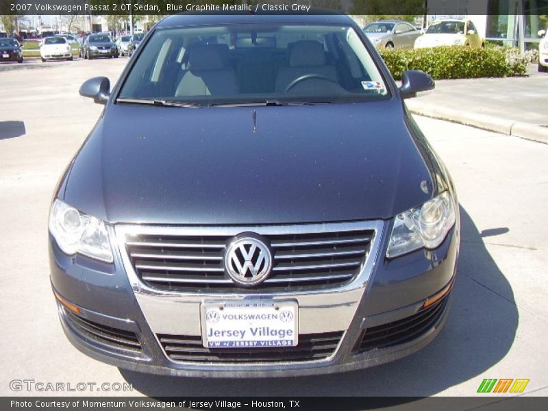 Blue Graphite Metallic / Classic Grey 2007 Volkswagen Passat 2.0T Sedan