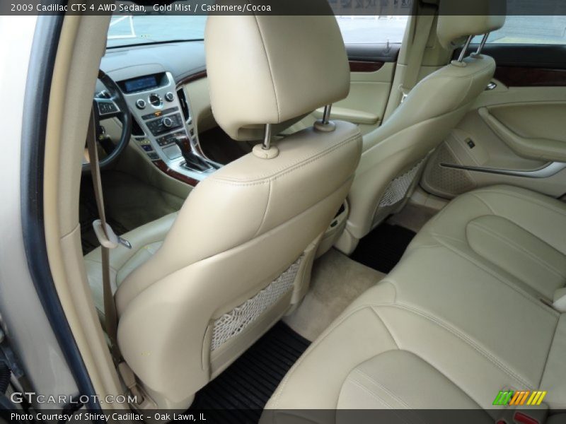 Gold Mist / Cashmere/Cocoa 2009 Cadillac CTS 4 AWD Sedan