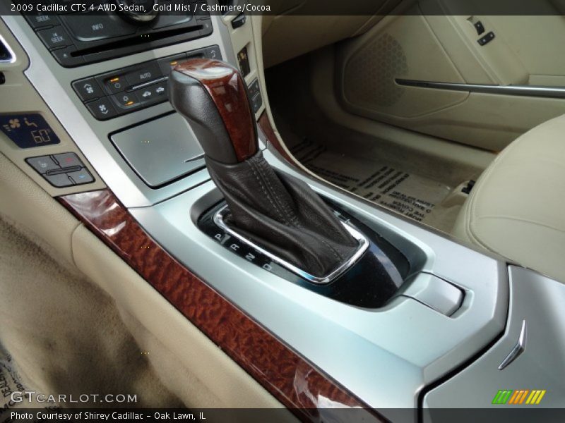 Gold Mist / Cashmere/Cocoa 2009 Cadillac CTS 4 AWD Sedan