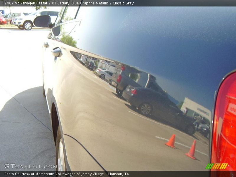Blue Graphite Metallic / Classic Grey 2007 Volkswagen Passat 2.0T Sedan
