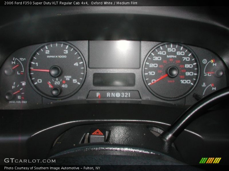  2006 F350 Super Duty XLT Regular Cab 4x4 XLT Regular Cab 4x4 Gauges