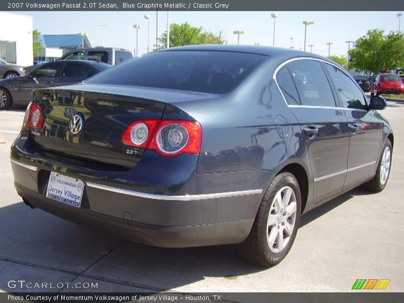 Blue Graphite Metallic / Classic Grey 2007 Volkswagen Passat 2.0T Sedan