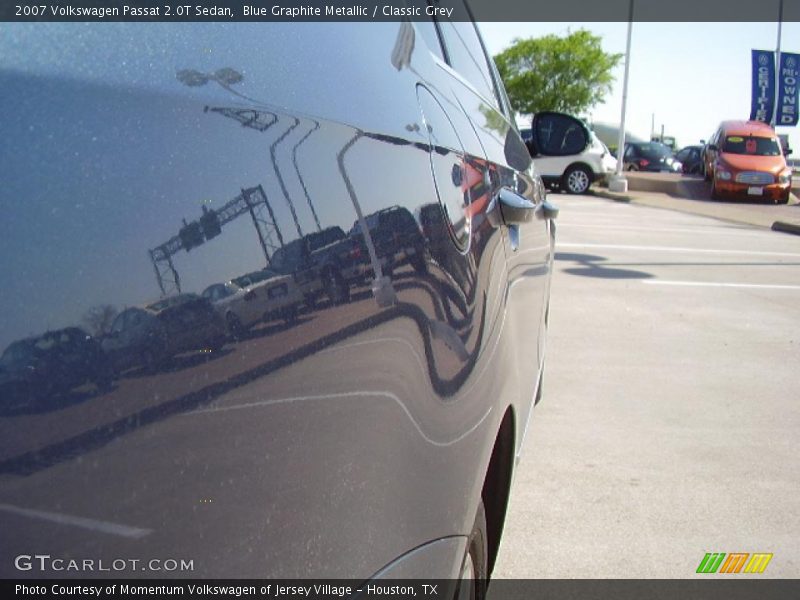 Blue Graphite Metallic / Classic Grey 2007 Volkswagen Passat 2.0T Sedan