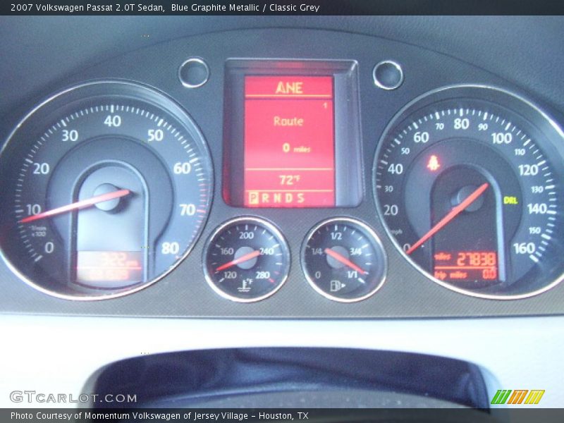 Blue Graphite Metallic / Classic Grey 2007 Volkswagen Passat 2.0T Sedan