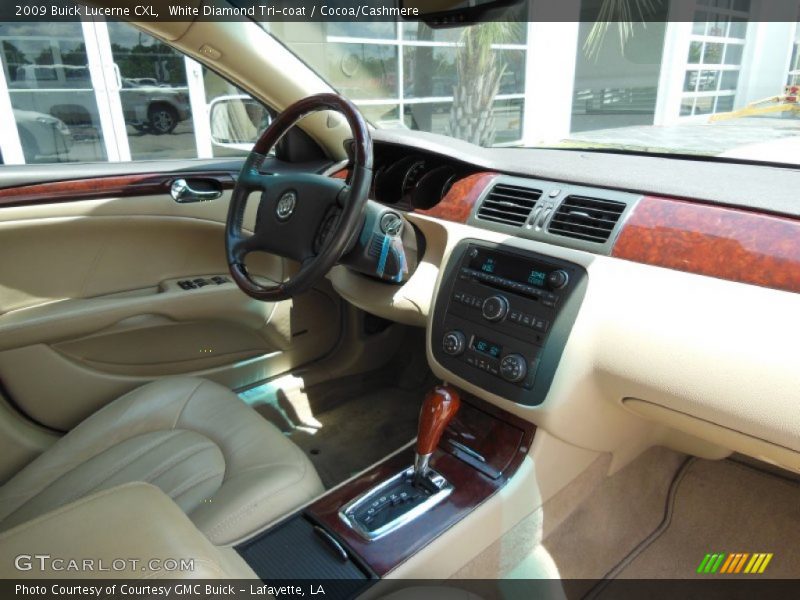 White Diamond Tri-coat / Cocoa/Cashmere 2009 Buick Lucerne CXL