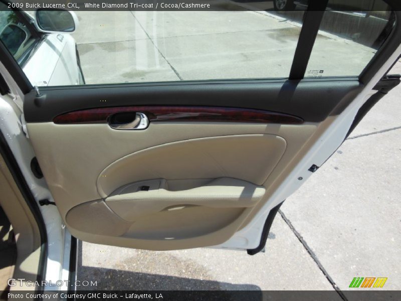 White Diamond Tri-coat / Cocoa/Cashmere 2009 Buick Lucerne CXL