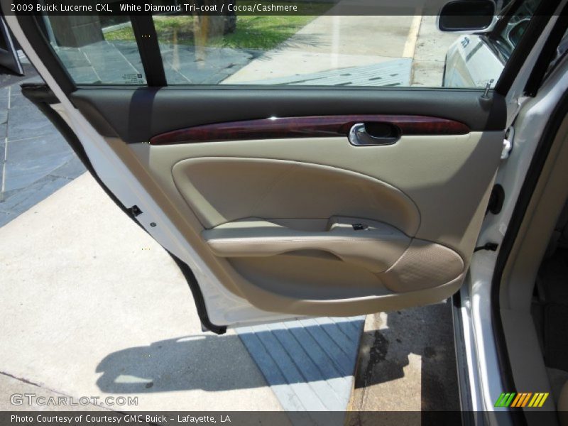White Diamond Tri-coat / Cocoa/Cashmere 2009 Buick Lucerne CXL