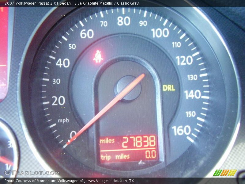 Blue Graphite Metallic / Classic Grey 2007 Volkswagen Passat 2.0T Sedan