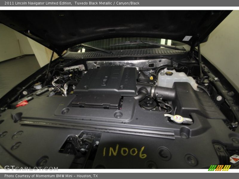  2011 Navigator Limited Edition Engine - 5.4 Liter SOHC 24-Valve Flex-Fuel V8