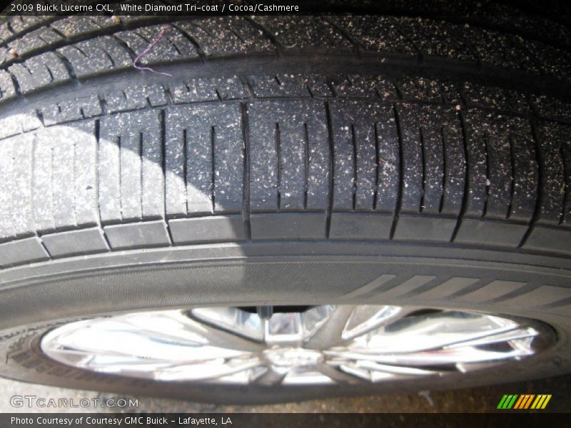White Diamond Tri-coat / Cocoa/Cashmere 2009 Buick Lucerne CXL