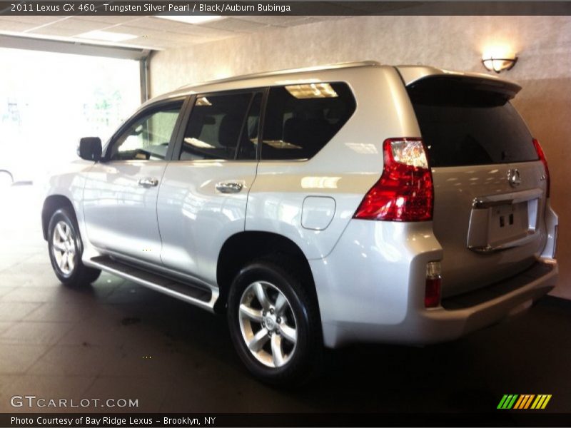 Tungsten Silver Pearl / Black/Auburn Bubinga 2011 Lexus GX 460