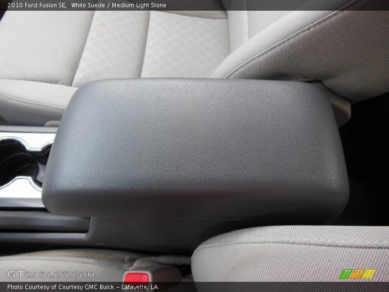 White Suede / Medium Light Stone 2010 Ford Fusion SE