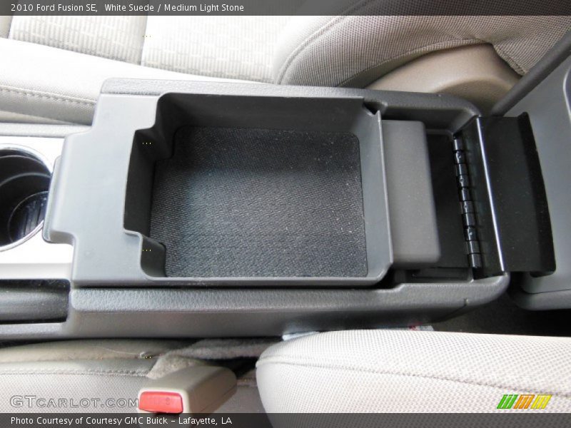 White Suede / Medium Light Stone 2010 Ford Fusion SE