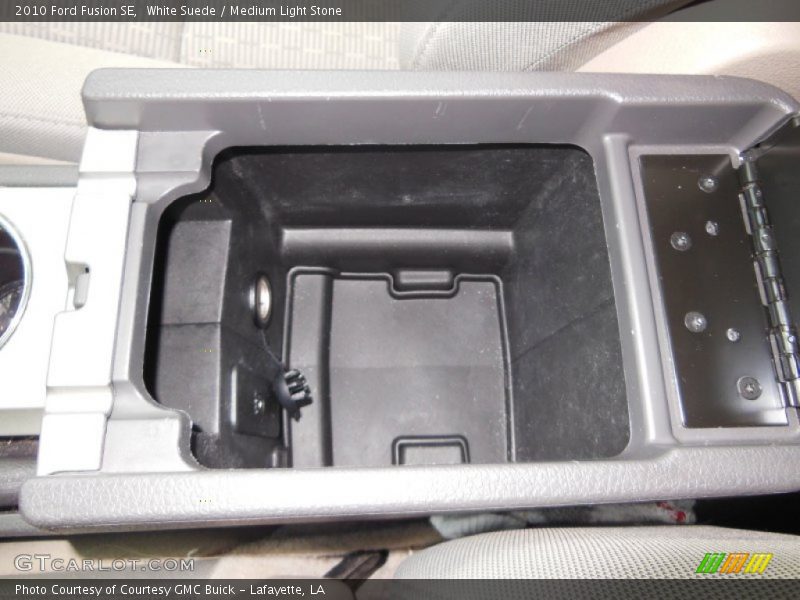 White Suede / Medium Light Stone 2010 Ford Fusion SE