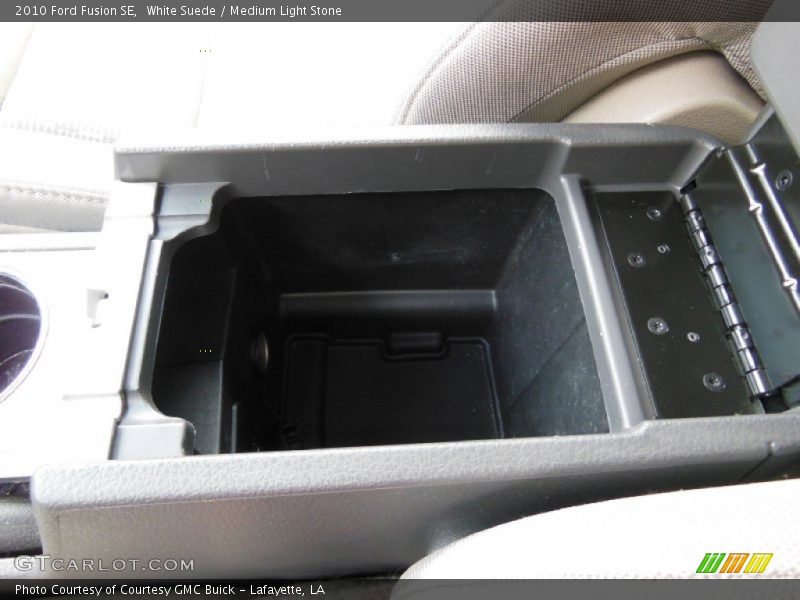 White Suede / Medium Light Stone 2010 Ford Fusion SE
