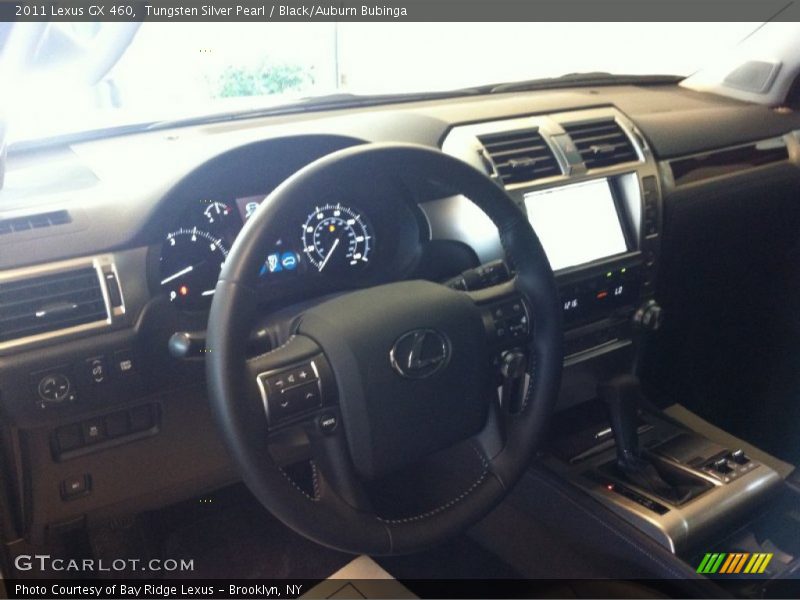 Tungsten Silver Pearl / Black/Auburn Bubinga 2011 Lexus GX 460