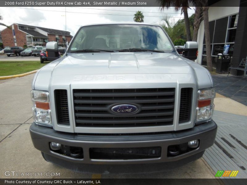 Silver Metallic / Medium Stone 2008 Ford F250 Super Duty FX4 Crew Cab 4x4