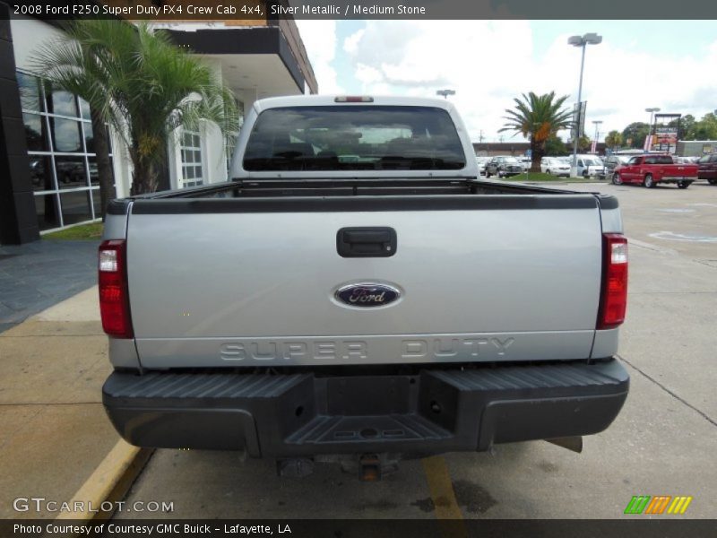 Silver Metallic / Medium Stone 2008 Ford F250 Super Duty FX4 Crew Cab 4x4