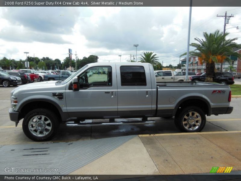 Silver Metallic / Medium Stone 2008 Ford F250 Super Duty FX4 Crew Cab 4x4