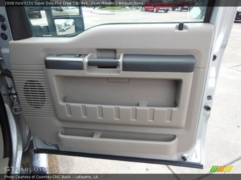 Silver Metallic / Medium Stone 2008 Ford F250 Super Duty FX4 Crew Cab 4x4