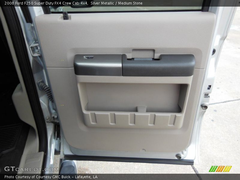 Silver Metallic / Medium Stone 2008 Ford F250 Super Duty FX4 Crew Cab 4x4