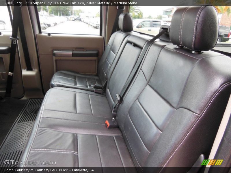 Silver Metallic / Medium Stone 2008 Ford F250 Super Duty FX4 Crew Cab 4x4
