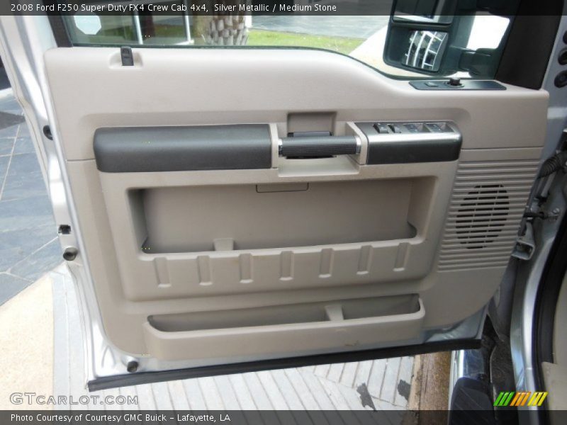 Silver Metallic / Medium Stone 2008 Ford F250 Super Duty FX4 Crew Cab 4x4