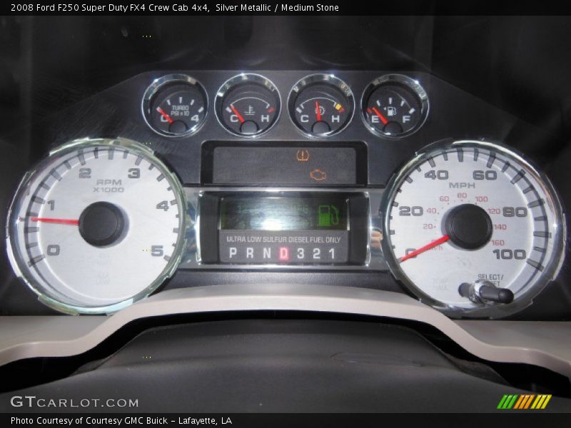  2008 F250 Super Duty FX4 Crew Cab 4x4 FX4 Crew Cab 4x4 Gauges
