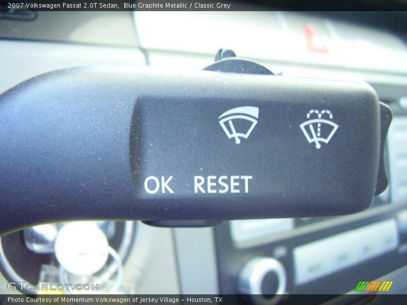Blue Graphite Metallic / Classic Grey 2007 Volkswagen Passat 2.0T Sedan