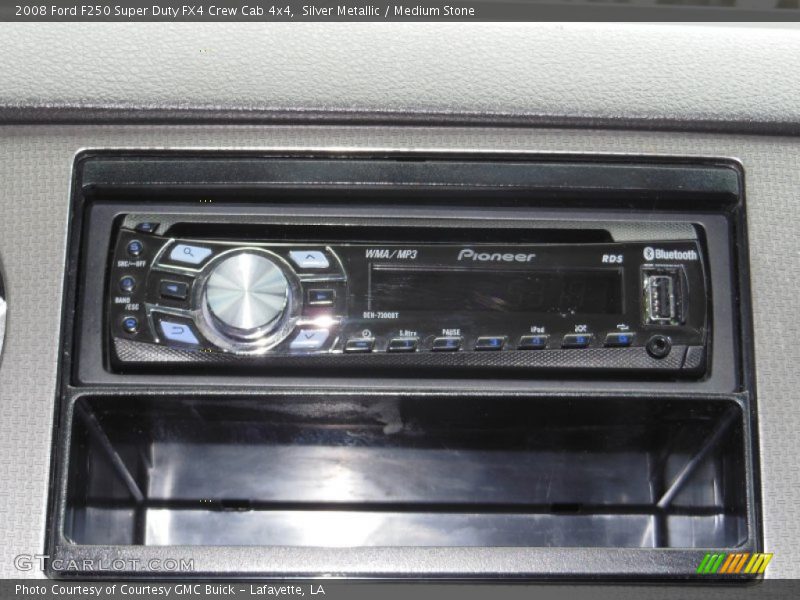 Silver Metallic / Medium Stone 2008 Ford F250 Super Duty FX4 Crew Cab 4x4