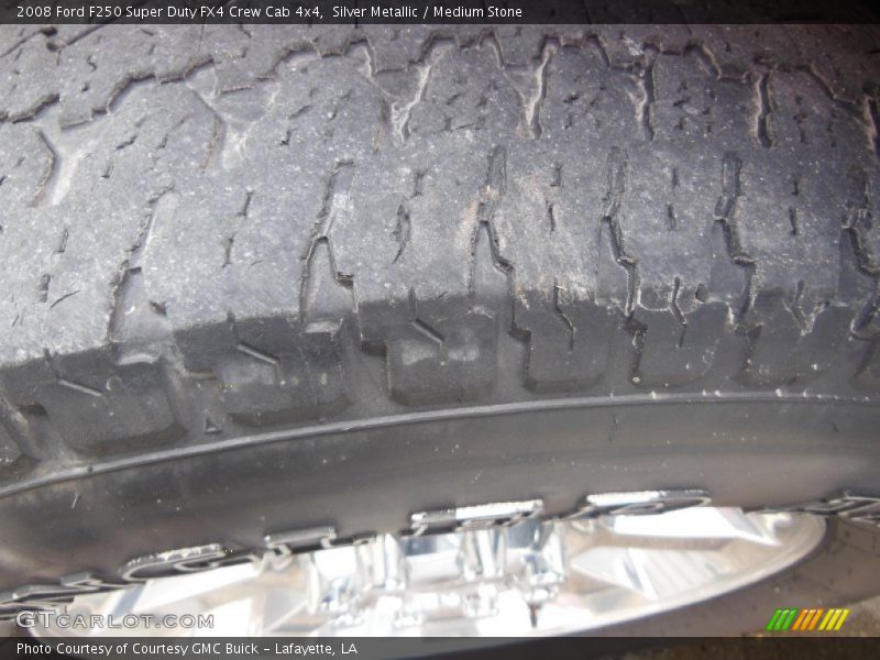Silver Metallic / Medium Stone 2008 Ford F250 Super Duty FX4 Crew Cab 4x4