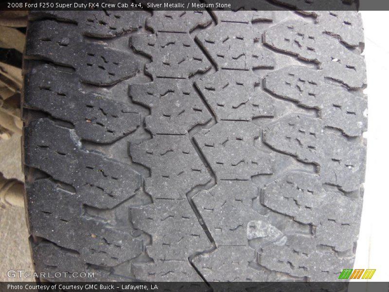 Silver Metallic / Medium Stone 2008 Ford F250 Super Duty FX4 Crew Cab 4x4