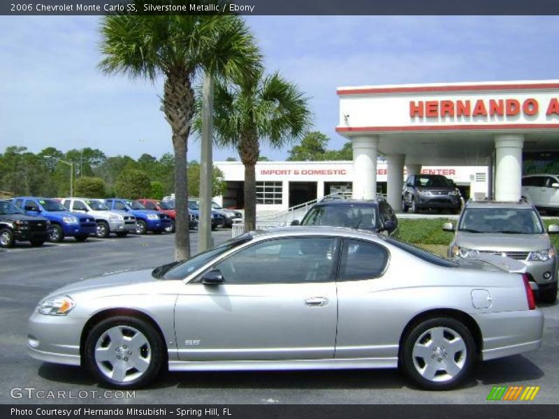 Silverstone Metallic / Ebony 2006 Chevrolet Monte Carlo SS