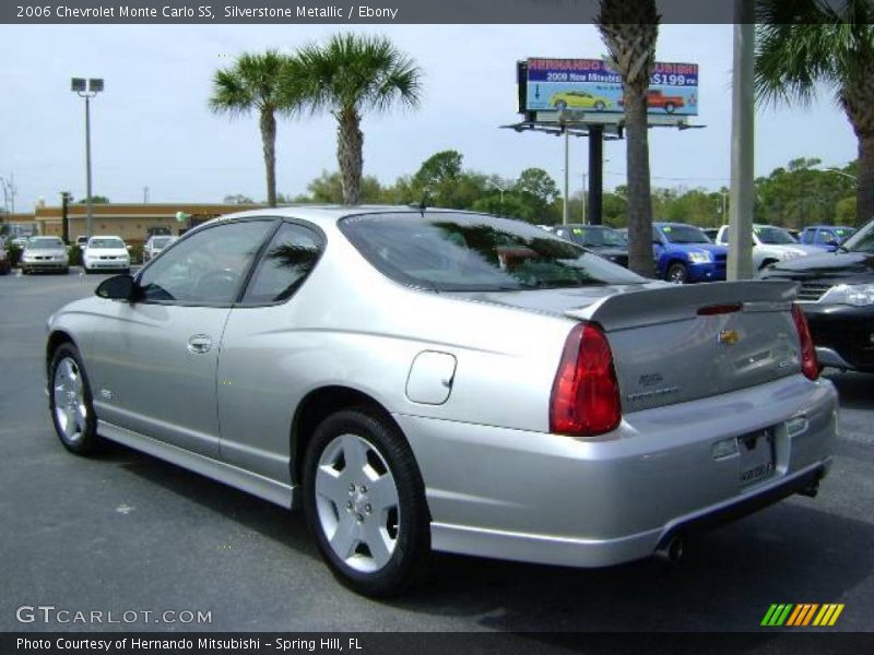 Silverstone Metallic / Ebony 2006 Chevrolet Monte Carlo SS