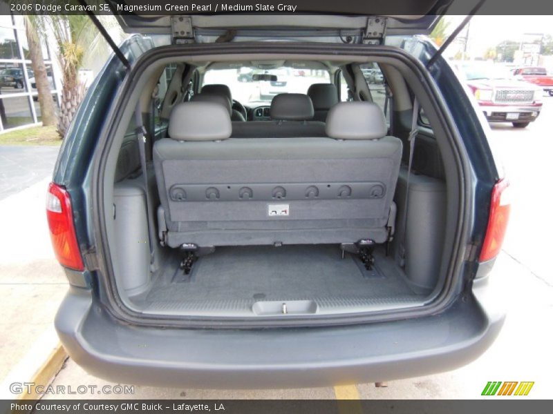 Magnesium Green Pearl / Medium Slate Gray 2006 Dodge Caravan SE