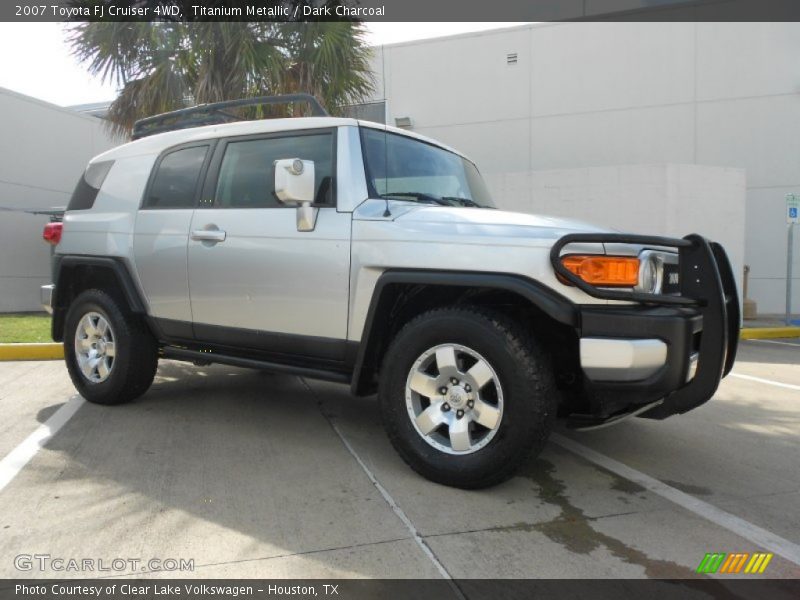 Titanium Metallic / Dark Charcoal 2007 Toyota FJ Cruiser 4WD