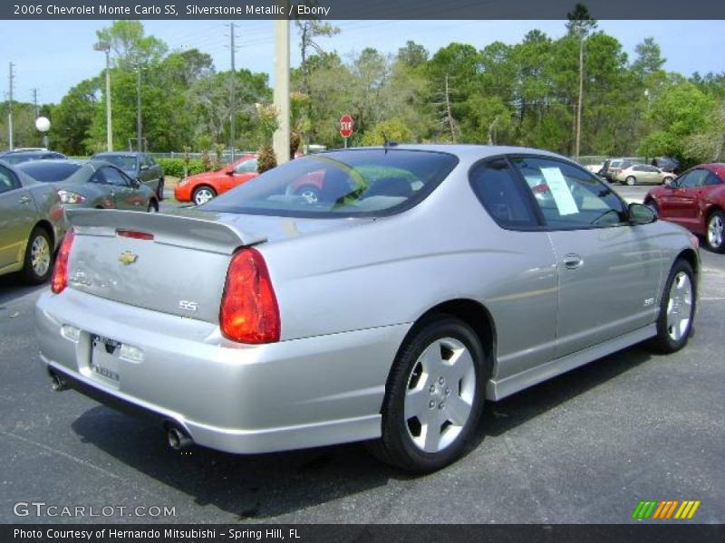 Silverstone Metallic / Ebony 2006 Chevrolet Monte Carlo SS