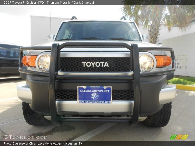 Titanium Metallic / Dark Charcoal 2007 Toyota FJ Cruiser 4WD