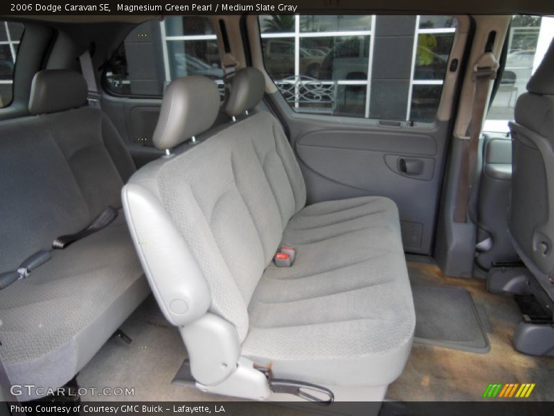 Magnesium Green Pearl / Medium Slate Gray 2006 Dodge Caravan SE