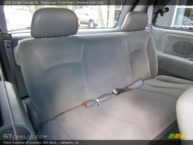 Magnesium Green Pearl / Medium Slate Gray 2006 Dodge Caravan SE