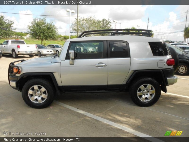 Titanium Metallic / Dark Charcoal 2007 Toyota FJ Cruiser 4WD