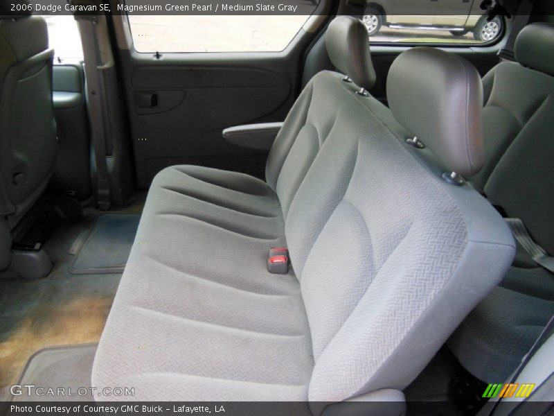 Magnesium Green Pearl / Medium Slate Gray 2006 Dodge Caravan SE
