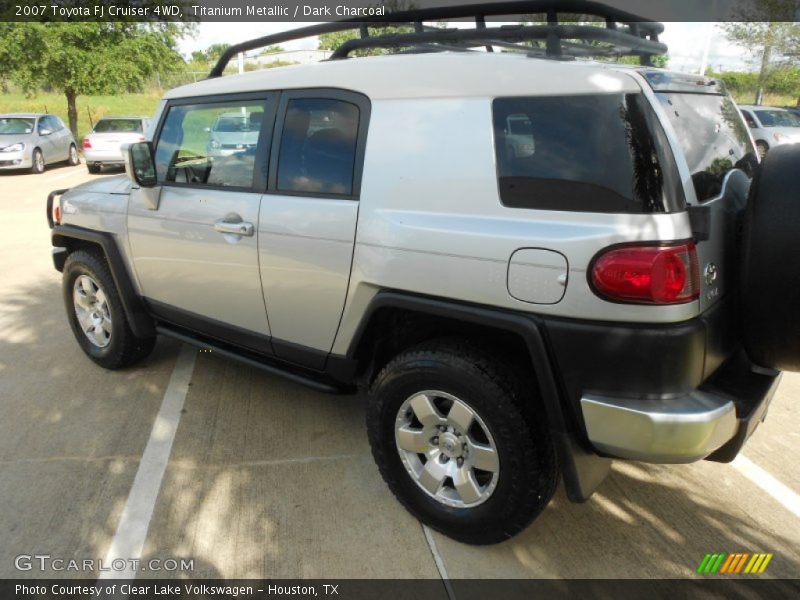 Titanium Metallic / Dark Charcoal 2007 Toyota FJ Cruiser 4WD