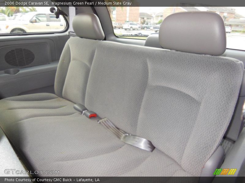 Magnesium Green Pearl / Medium Slate Gray 2006 Dodge Caravan SE