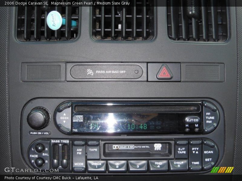 Magnesium Green Pearl / Medium Slate Gray 2006 Dodge Caravan SE