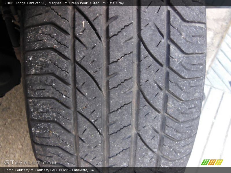 Magnesium Green Pearl / Medium Slate Gray 2006 Dodge Caravan SE