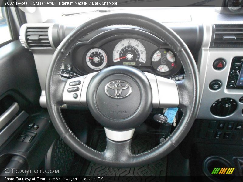 Titanium Metallic / Dark Charcoal 2007 Toyota FJ Cruiser 4WD