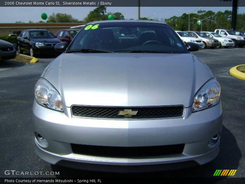Silverstone Metallic / Ebony 2006 Chevrolet Monte Carlo SS