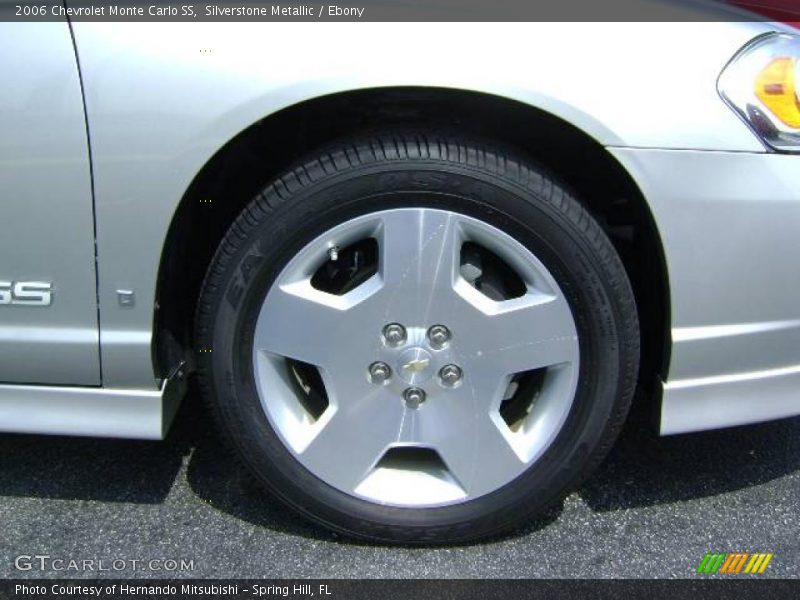 Silverstone Metallic / Ebony 2006 Chevrolet Monte Carlo SS