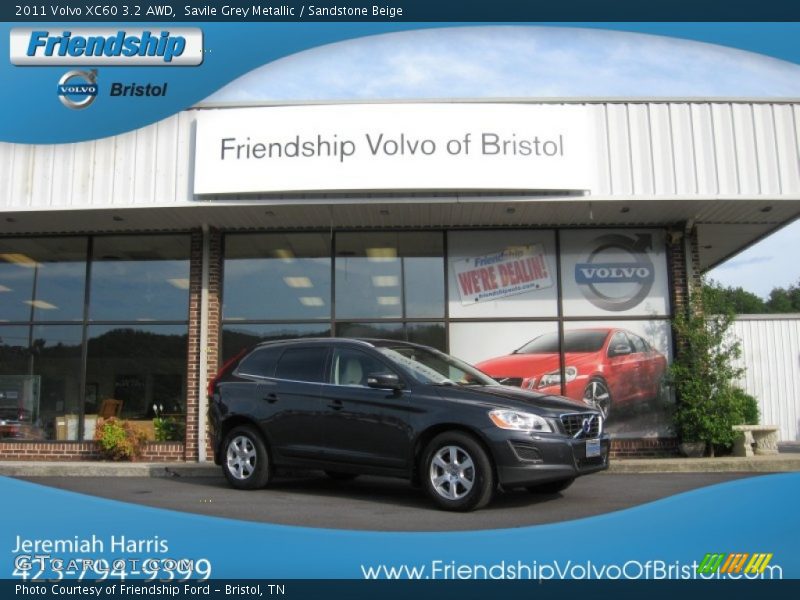 Savile Grey Metallic / Sandstone Beige 2011 Volvo XC60 3.2 AWD